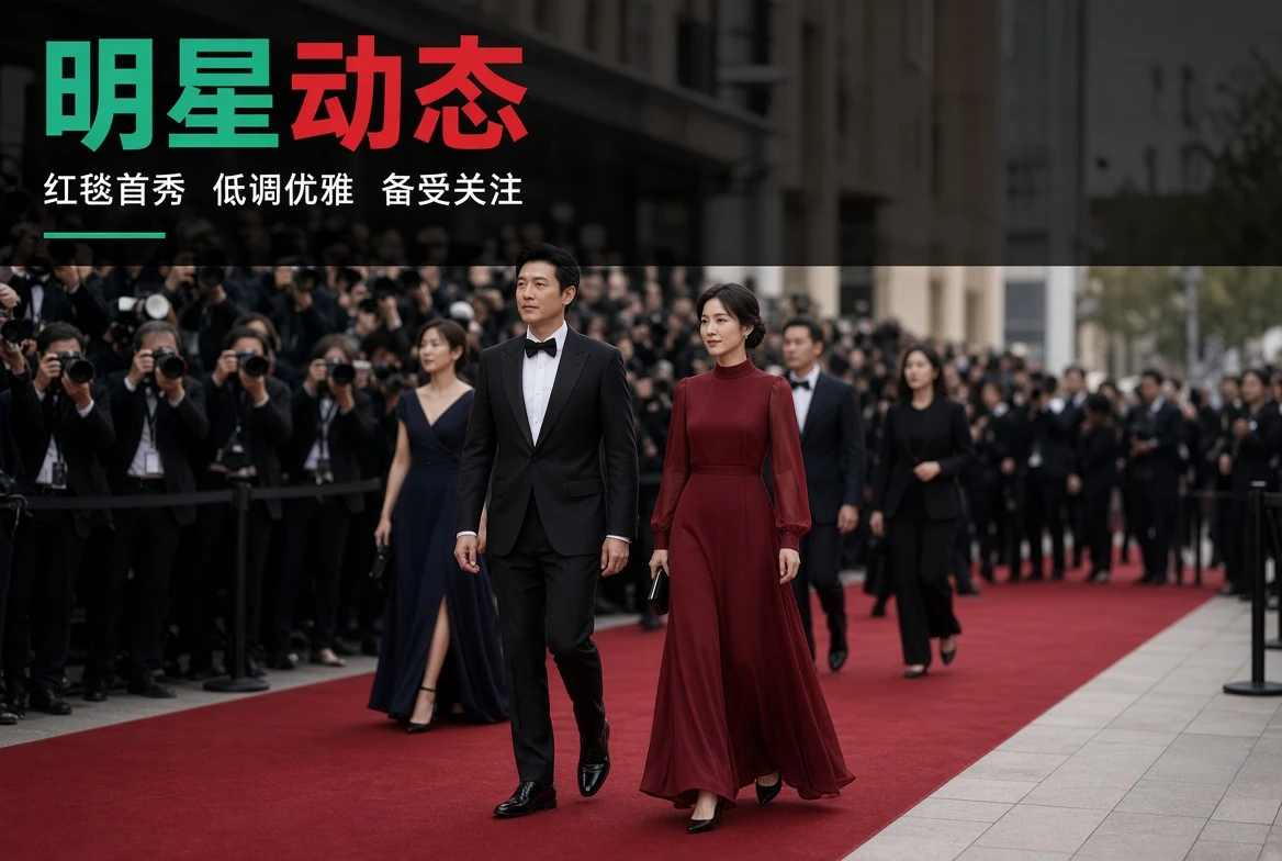明星公开活动与舞台表达主题视觉